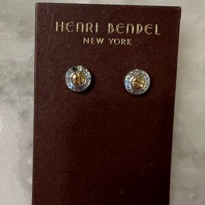 Henri Bendel 2 tone studs
